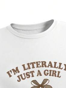 Sparklyn 2pcs Set Bowknot Camouflage Print Casual Fashionable Outfit, Tween Girls Long Sleeve Top And Jogger Pants Set Fall Winter - Multicolor - View 4