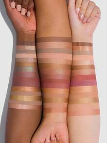 SHEGLAM Centuries Palette 15-Color Matte Shimmer Eyeshadow Palette Neutral And Cool Tones Long Lasting Soft Smooth Professional Eyeshadow Eye Makeup Cosmetics Eyeshadow Brand Beauty Makeup Face Paint Cosmetic For Women Girls Perfect For Winter Spring Ideal For Y2K Fancy Fashion Suitable For Birthday Gift Party Ready Best Color - Centuries - View 3