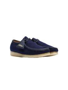 Clarks Men's Wallabee Navy Wool 26178225 - Navy - View 2