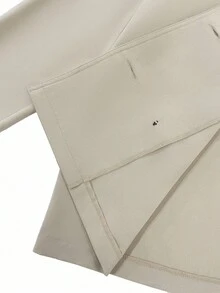 Franclia 秋冬新款双排扣短款女士咖啡色长袖风衣，肩部纽扣装饰大翻领休闲风衣，轻便时尚，商务休闲女装，外出，女士冬季，女士冬季外套，乡村音乐会，优雅女士，秋季女士，万圣节女士服装，女士冬季外套，秋季女士，秋季女士，冬季女士 - 卡其色 - 查看 6