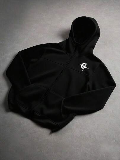 PAVTROS Men Oversized Zip-Up Hoodie Sweatshirt, Comfortable Street Style Urban Fashion Casual Sports Hoodie For Winter, Fall, Long Sleeve Top