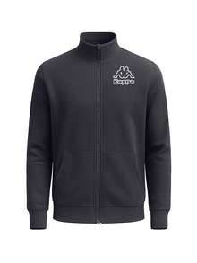 Kappa Men's Zip Up Sweatshirt Navy Blue