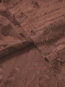 Claim Dot Men's Street-Style Distressed Texture Jacquard Sleeveless Crew Neck Fashion Tank Top - Brown - View 7