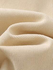 SHEIN 2 件儿童男童休闲日常百搭舒适撞色拼接翻领长袖开衫衬衫和直筒裤套装，适合学校、花园、海滩、生日、春季、夏季、秋季、冬季 - 彩色 - 查看 4