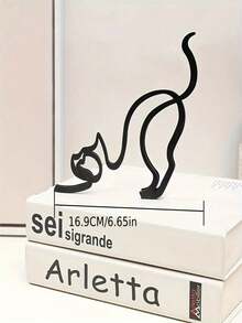 3pcs Dog Abstract Line Minimalist Wall Art Metal Sculpture Art Creative Ornaments Exquisite Home Office Desk Decoration Living Room Wall Decoration Best Gifts Birthday Graduation - Small Ornaments - View 14