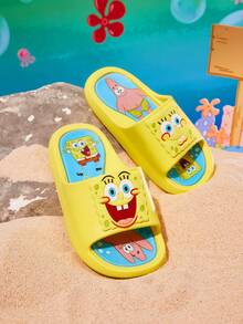 SpongeBob SquarePants | SHEIN 儿童泡沫滑梯 - 黃色 - 查看 10