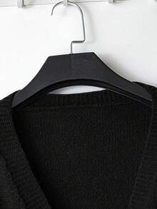 GlowEve Women's Fashionable Elegant Solid Color Wrap Cardigan