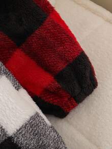 SHEIN Playful Pals 3pcs Set Baby Boy & Baby Girls' Plaid Multicolor Warm Pants, Suitable For In Autumn/Winter Fall - Multicolor - View 8