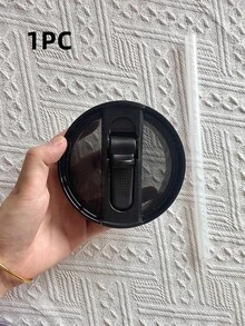 SHEIN 1 件 2 件 40 盎司玻璃杯替换盖 - 防漏翻盖吸管盖，白色、黑色、米色、蓝色、粉色，兼容 40 盎司杯配件 - 彩色 - 查看 22