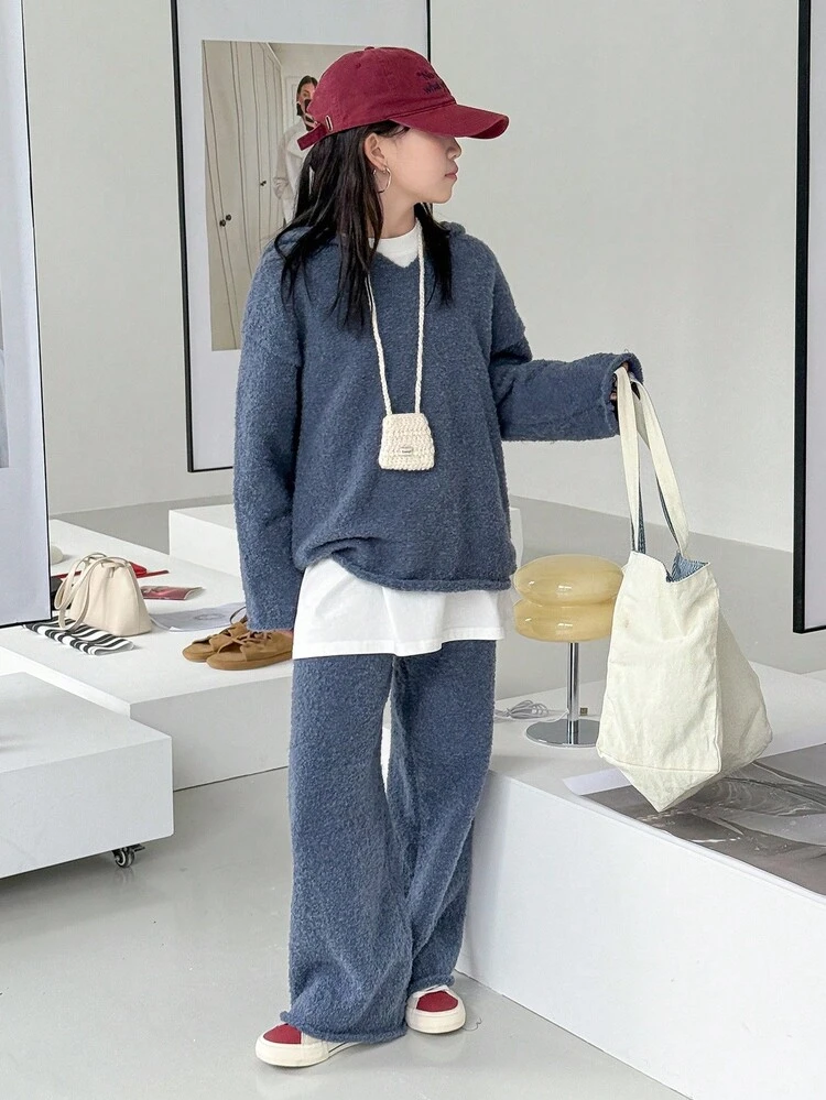 Tween Girls Daily Casual Sweater Set, Fall