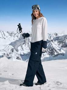 In My Nature Damen Lässig vielseitige warme Wanderhose, Herbst/Winter