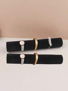 1/2PCS 3-In-1 Jewelry Display Stand - For Bracelets, Watches & Headbands, Aesthetic Vanity Organizer For Dorm Room, Space-Saving Gift For Women & Girls