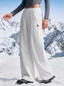 In My Nature 女士休闲百搭户外长裤，秋冬 - 白色 - 查看 1