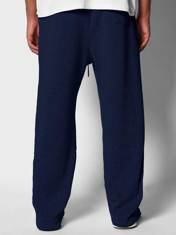 Embroidered Loose Fit Jogger With Drawstring Waist