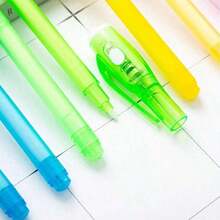 Luminous Light Pen Magic Purple 2 In 1 UV Black Light Combo Drawing Pen With UV Light Spy Pen Magic Marker For Kids Party Favors Ideas Gifts Easter Day Christmas Gifts,Purple Pen,Presents For Kids,Toys For Girls,Girls Toys Gifts,Kids Pens,Toys Games,Back To School