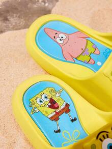 SpongeBob SquarePants | SHEIN 儿童泡沫滑梯 - 黃色 - 查看 9
