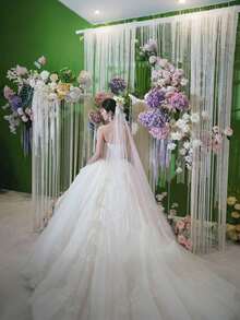 Kit com 2 Cordões de Pérolas Artificiais de Luxo (2m e 10m de Comprimento) | Guirlanda de Pérolas Artificiais, Corrente de Pérolas Redondas para Arco de Casamento, Painel de Fundo, Cortina, Chá de Panela, Festa de Aniversário e Decoração de Festas | Materiais para Artesanato DIY, Corte no Tamanho Ideal sem Desfiar, Reutilizável, Decoração Elegante para Casa | Atacado em Grande Quantidade, Qualidade Premium