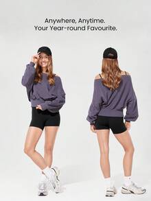 GLOWMODE Water-Repellent Anti-Static Quilted Leather Patch Adjustable Cap Daily Casual - Black - View 4