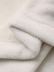 DAZY 休闲宽松长袖百搭少女运动衫 - 白色 - 查看 9