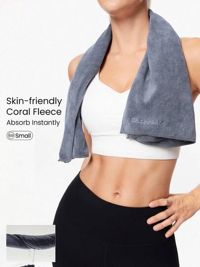 GLOWMODE 吸汗亲肤珊瑚绒毛巾训练健身房假日游泳