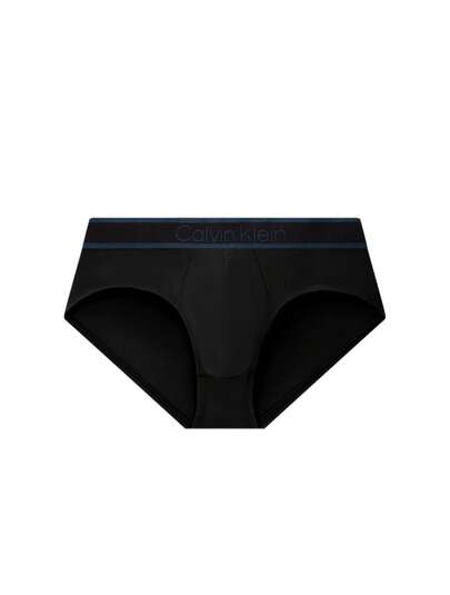 Calvin Klein Tonal Logo Men's Hip Briefs Everyday Support Soft Elastic 000NB4054A-UB1 Lounging Home Relaxation Everyday Must-Have Cotton Elastane