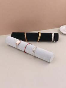 1/2PCS 3-In-1 Jewelry Display Stand - For Bracelets, Watches & Headbands, Aesthetic Vanity Organizer For Dorm Room, Space-Saving Gift For Women & Girls