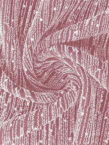 Cravure 闪亮水钻装饰腰部美人鱼连衣裙，优雅时尚，适合派对长款女装 - 粉色 - 查看 3