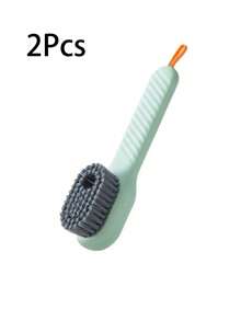 SHEIN 1Pc Multi-Purpose Soft-Bristle Brush For Shoe Cleaning, Prevents Damage - Multicolor - View 13