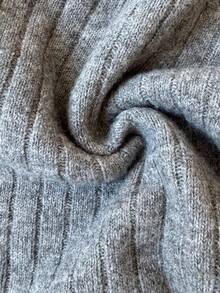 Elenzga Women's Halter Off Shoulder Ruffle Trim Sweater