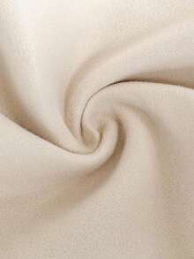 Elenzga 大码女式时尚休闲法式复古优雅珍珠纽扣撞色蝴蝶结斗篷外套，适合教堂、毕业典礼等特殊场合，秋冬季节穿着