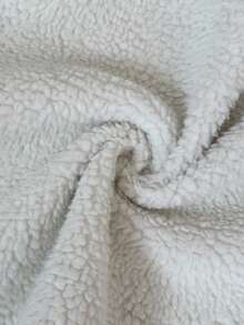 SHEIN 3-In-1 Maternity Hooded Jacket With Thermal Lining, Casual For Autumn/Winter Winter Clothes Chic - Apricot - View 3