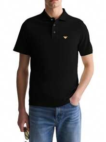 Emporio Armani Men's Polo Shirts Black - Black - View 1