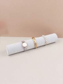 1/2PCS 3-In-1 Jewelry Display Stand - For Bracelets, Watches & Headbands, Aesthetic Vanity Organizer For Dorm Room, Space-Saving Gift For Women & Girls