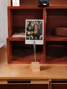 20/10/3PCS/Set Solid Wood Dining Table Card Holder Stands, Note Holder Stands, Photo Display - Suitable For Price Tags, Photos, Table Signs And Table Numbers