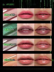 The Matrix Resurrections | SHEGLAM Slowmo 唇彩-Phase Shift 品牌 美容 化妝 化妝品 適合女性與女孩 完美搭配夏季春季 Y2K 時尚 流行 生日 母親節禮物 假期 派對準備就緒 最佳顏色 - Phase Shift - 查看 6