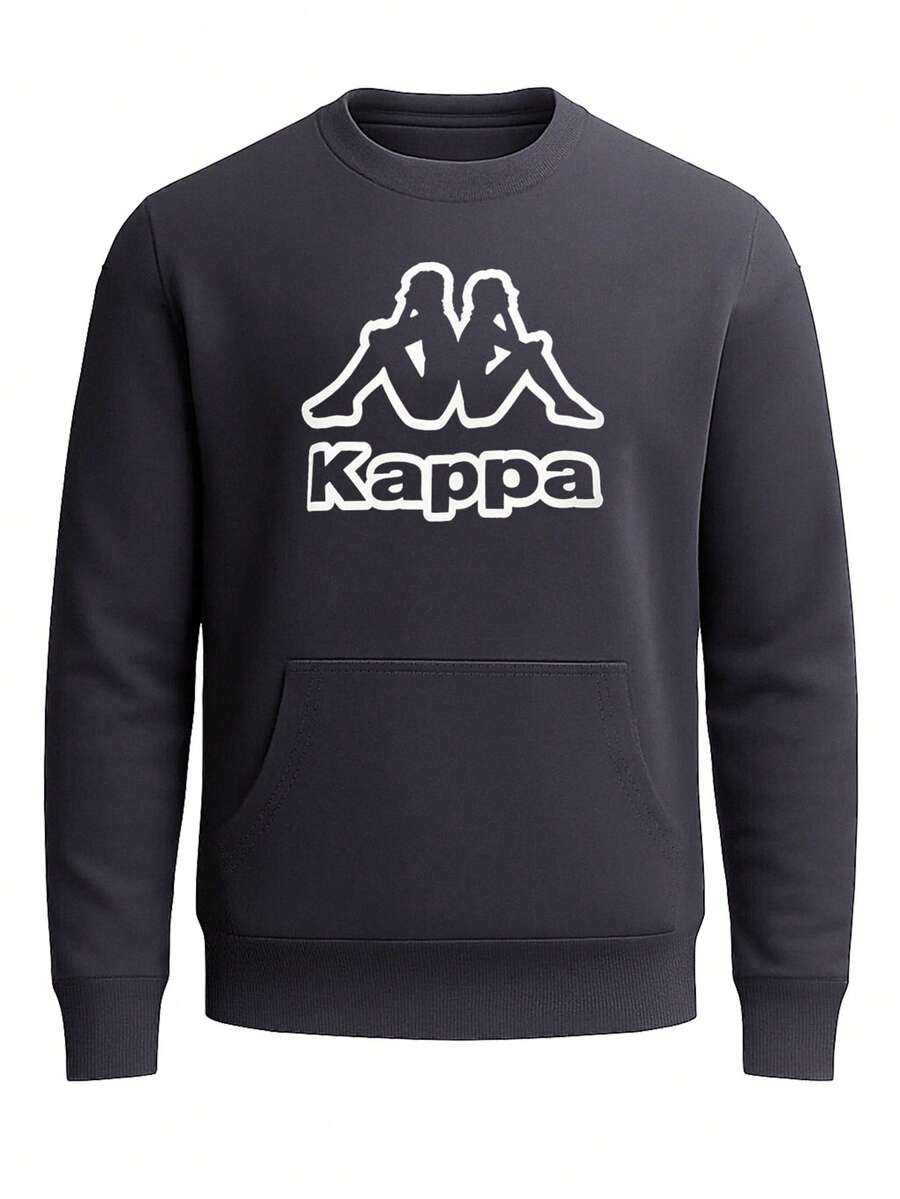 Men's Pullover Sweatshirt Navy Blue - Navy Blue - View 1