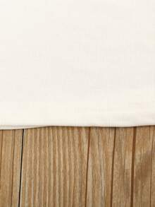 SHEIN Young Girl Solid Round Neck Tank Top