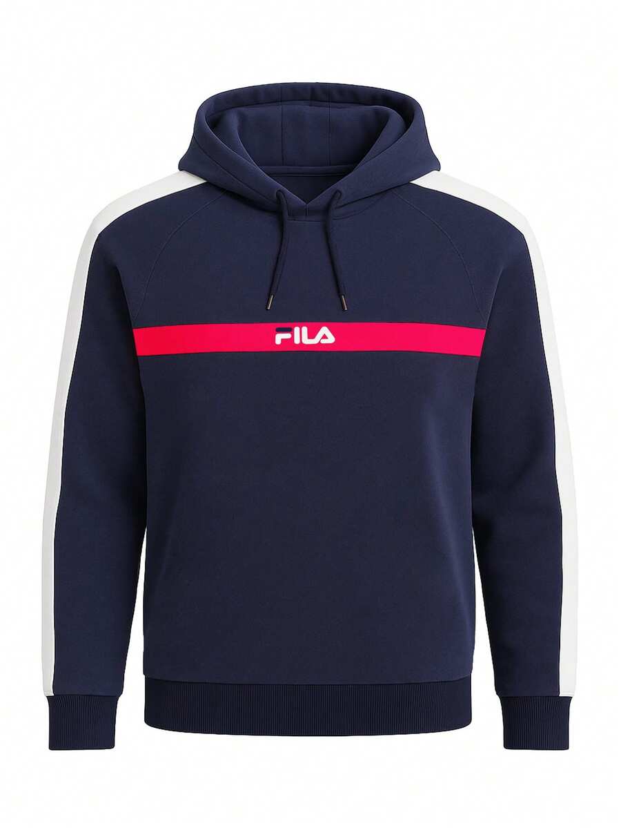 FILA Men's Hoodies Navy Blue - Navy Blue - View 1