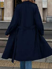 Solivie 女士保暖内衬风衣，秋冬外套，秋季