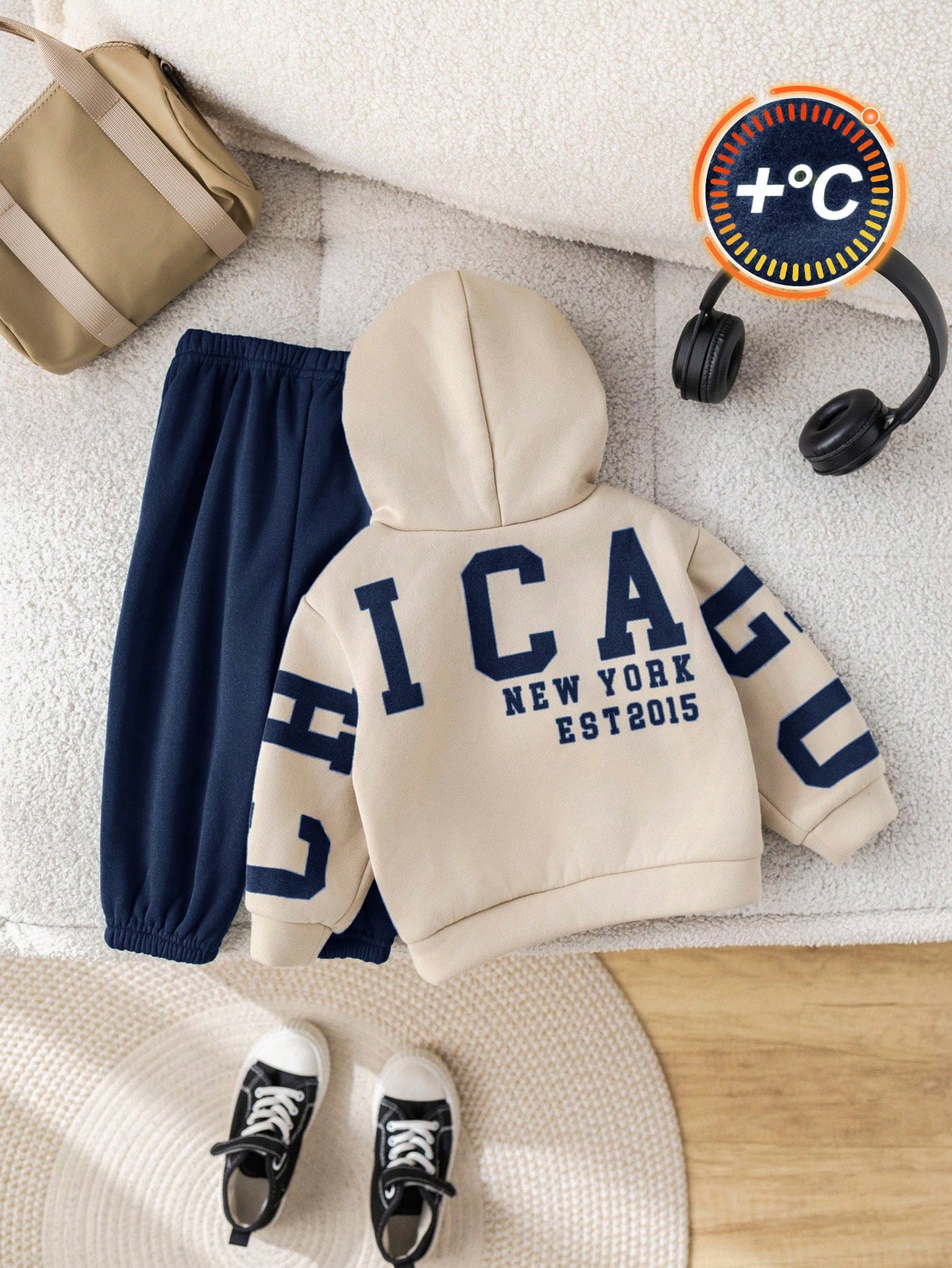 مجموعة ملابس طفل ولد 2 قطعة