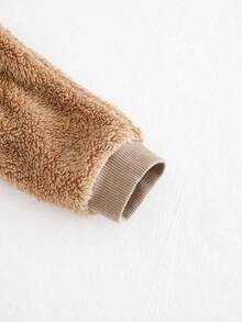 Cozy Pixies 男婴连帽加厚连体衣，3D耳朵设计