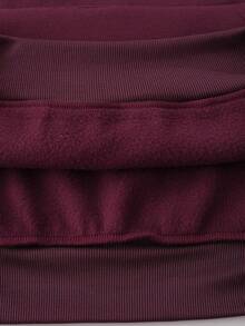 ROMWE MEN Street Life Herren Grafik Slogan Muster Hoodie, Retro Straßen-Stil, Herbst/Winter