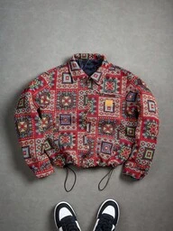 PAVTROS Fashionable Jacquard Woven Men's Jacket, Fall