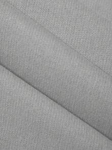 EURMUSE 2 piezas Conjunto de top de manga larga y pantalones de unicolor para hombre - Gris - Ver 6