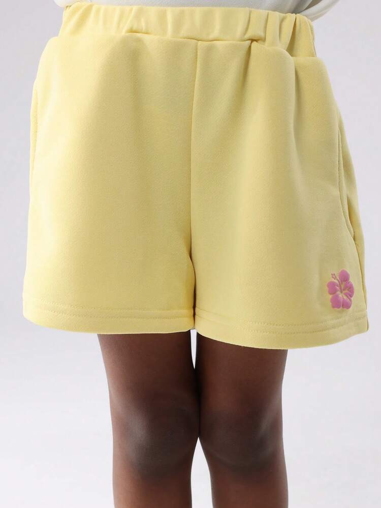 쉘 프린트가 있는 파라다이스 비치 스웨트셔츠 세트