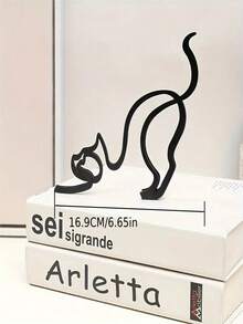 3pcs Dog Abstract Line Minimalist Wall Art Metal Sculpture Art Creative Ornaments Exquisite Home Office Desk Decoration Living Room Wall Decoration Best Gifts Birthday Graduation - Small Ornaments - View 8