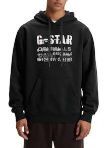G-Star Multi Layer Originals Men's Hoodies Black - Black - View 1