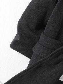 Young Boys' Comfortable Mid-Length Coat, Autumn/Winter Fall