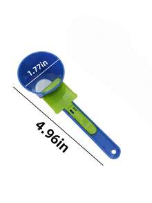 Zazumi 1 pieza Cuchara medidora deslizante multiusos creativa para el hogar, la cocina, la oficina, el gimnasio, herramienta de dosificación portátil y precisa - Multicolor - Ver 3
