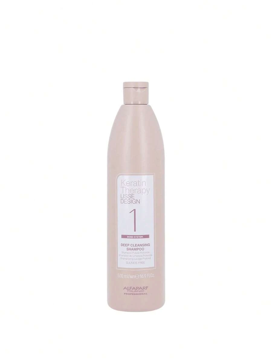 Alfaparf Keratin Therapy Deep Cleansing Shampoo 500 Ml - Champagne - View 1